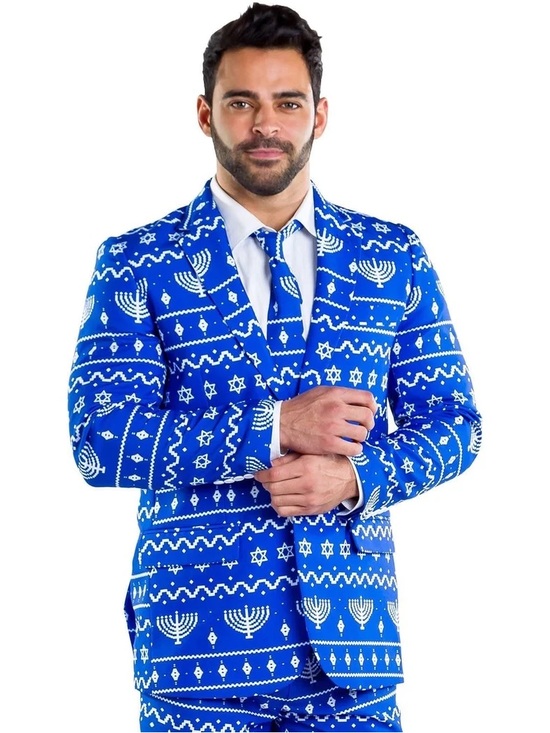 Tipsy Elves Other - Tipsy Elves The Lit Menorah Blazer w/ Tie